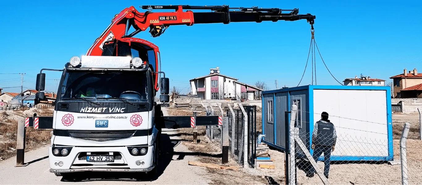 Konya'da Vinç Kiralarken Dikkat Edilmesi Gerekenler